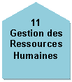 Pentagone: 11
Gestion des Ressources Humaines
